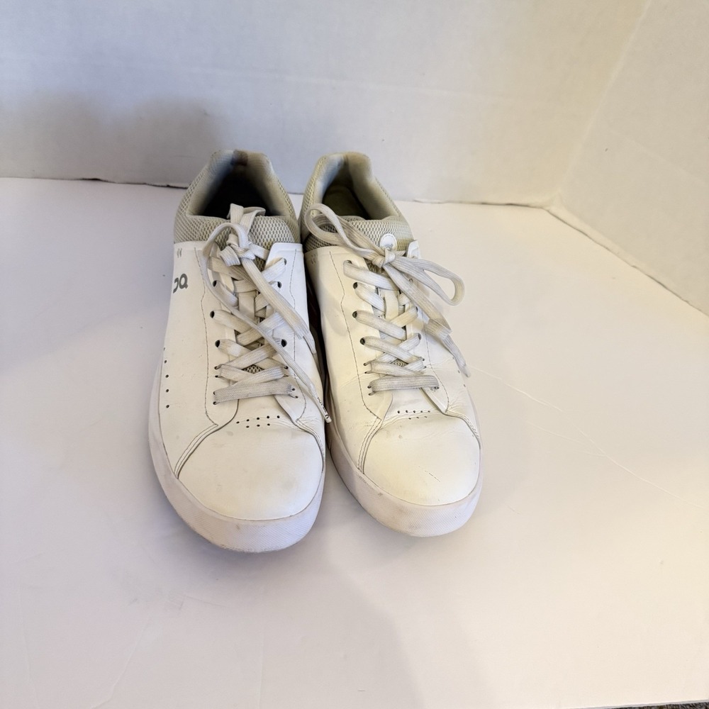 On Cloud The Roger Advantage Sneakers Women's Size 8.5 White & Mauve - Picture 2 of 16